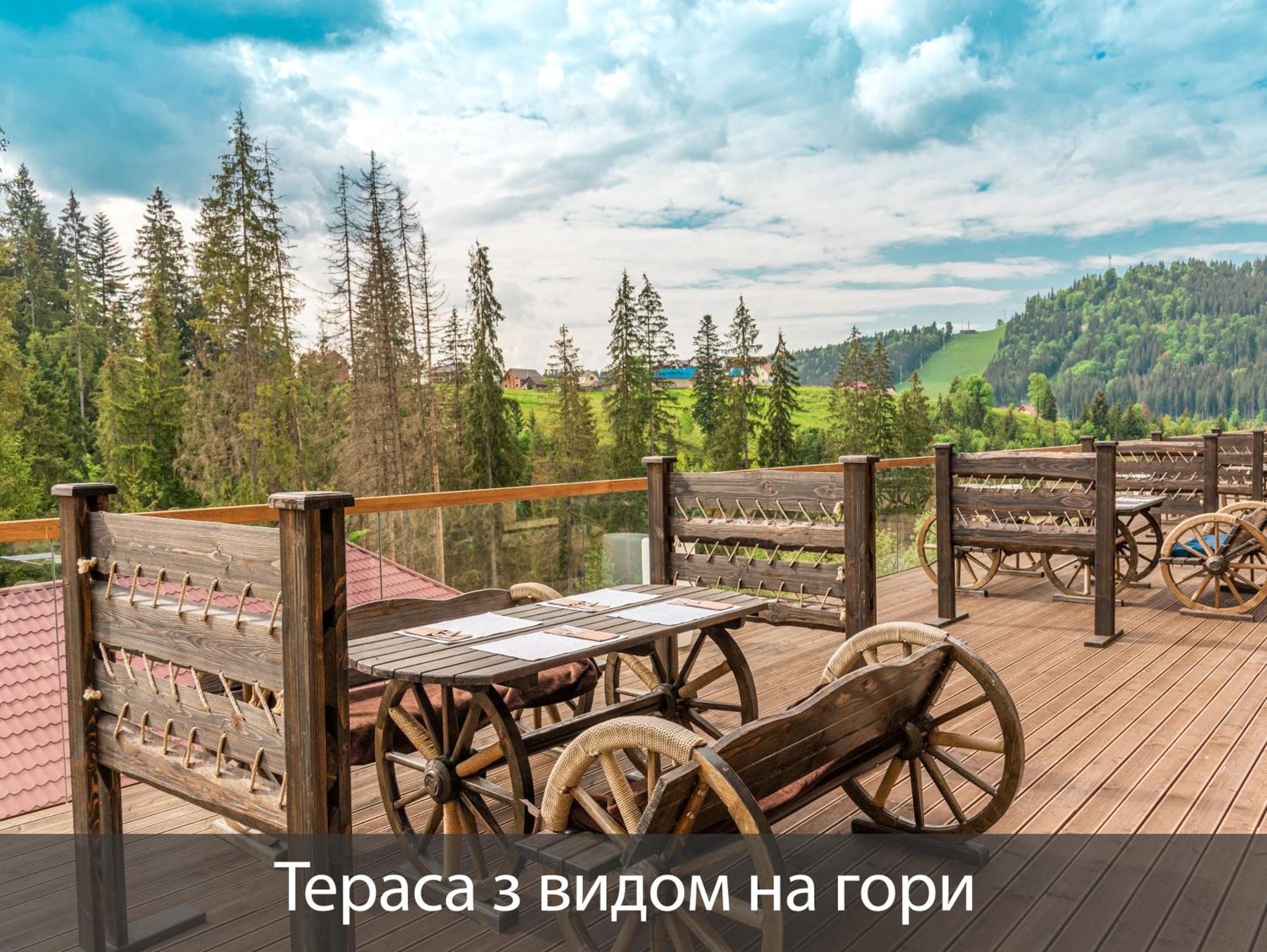 Mk Resort Bukovel Bagian luar foto